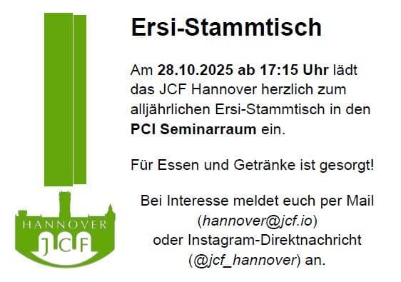 Ersi-Stammtisch 2025