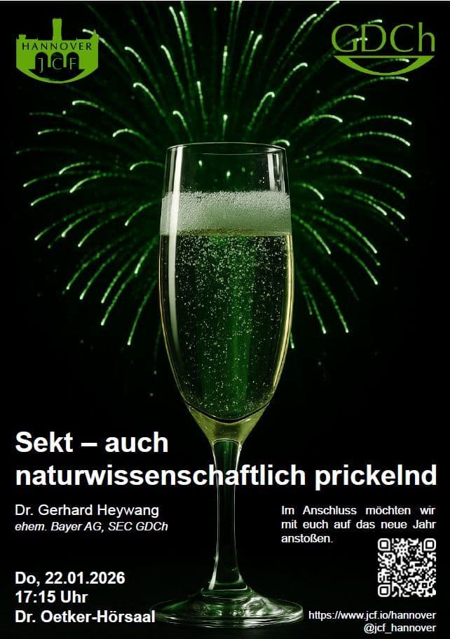 Sekt - auch naturwissenschaftlich prickelnd