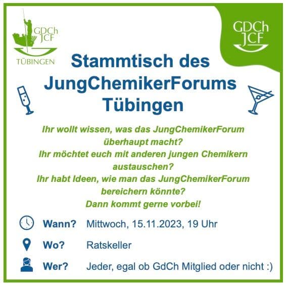 Stammtisch des JCF Tübingen