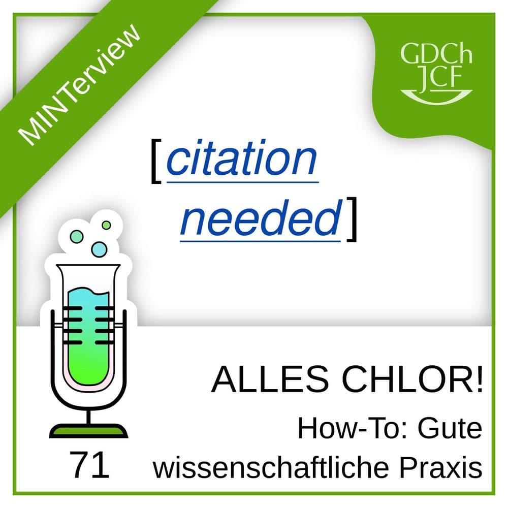 „Alles Chlor!“: How-To: Gute wissenschaftliche Praxis