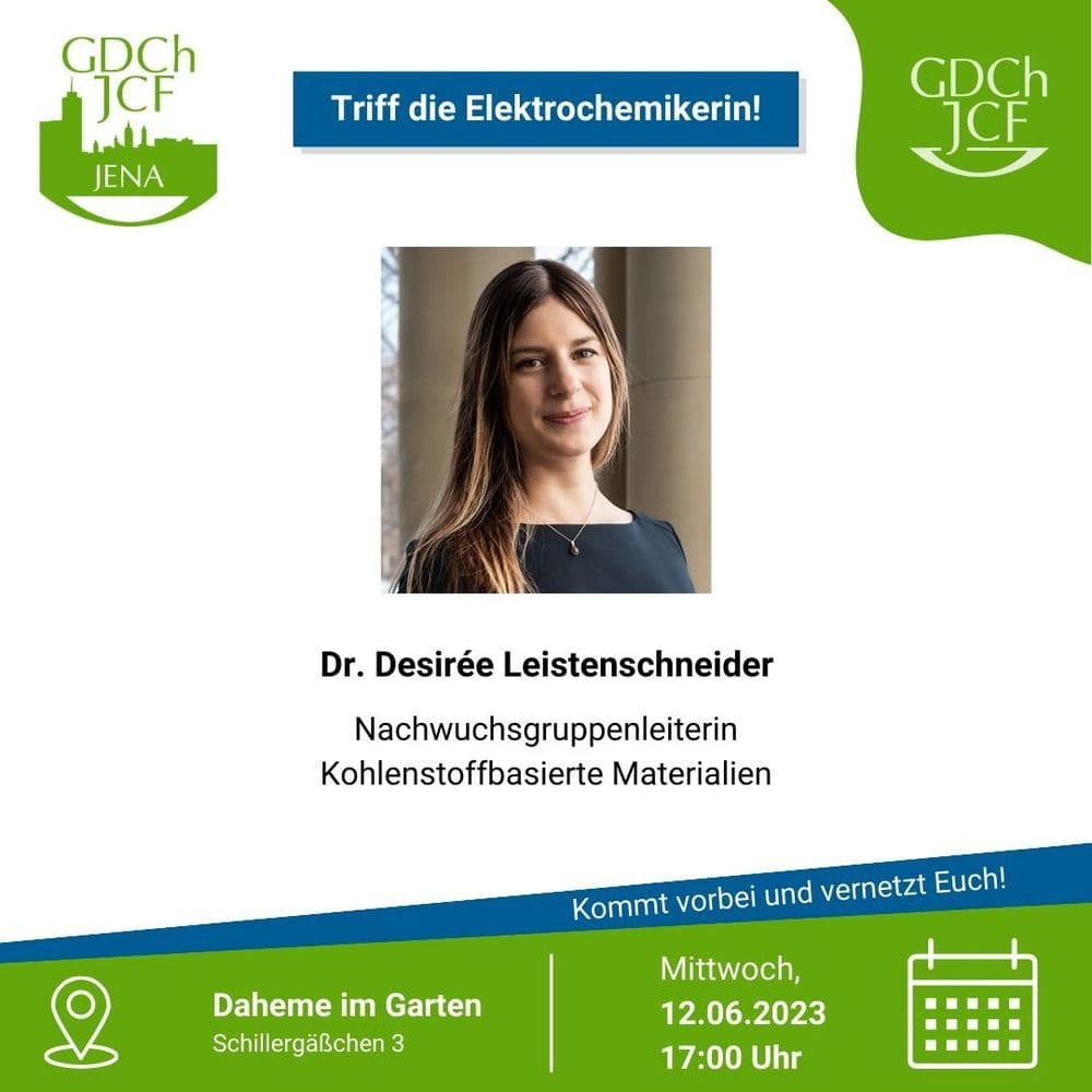 Triff die Elektrochemikerin