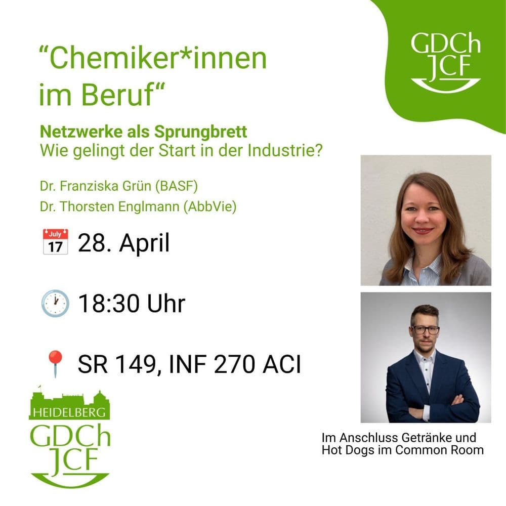Chemiker*innen im Beruf