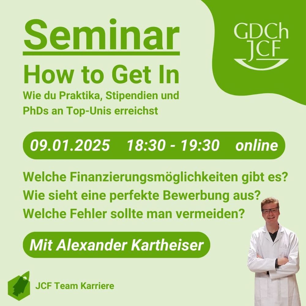 Seminar: How to Get In