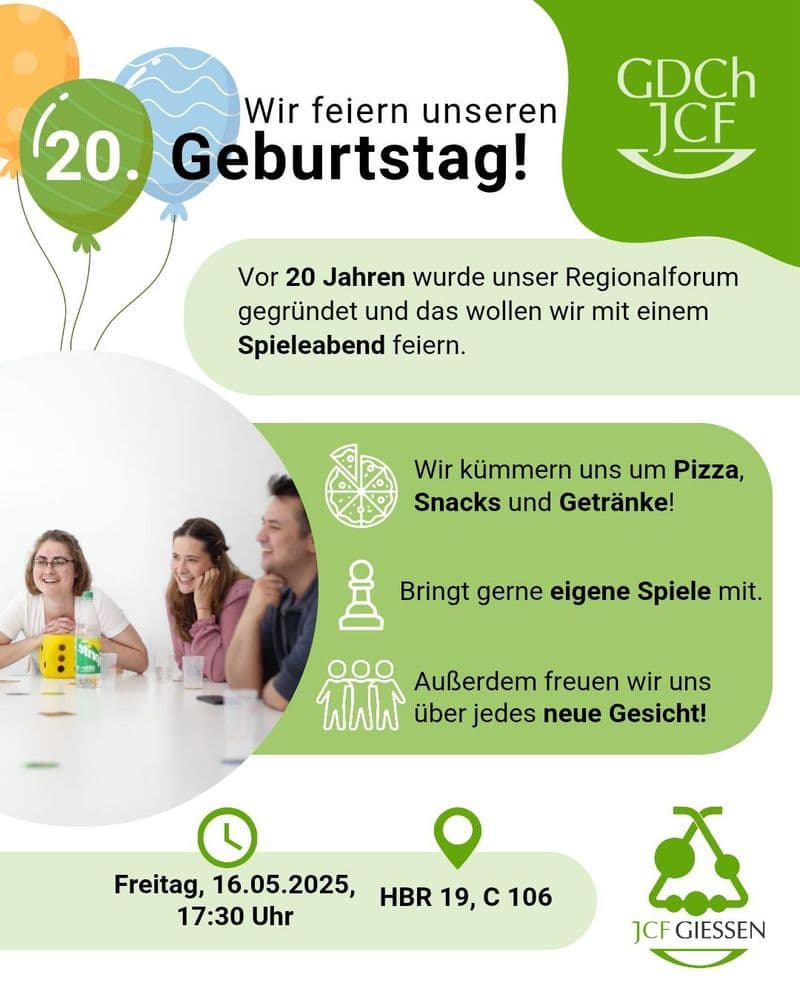 20. Geburtstag des JCF Gießen