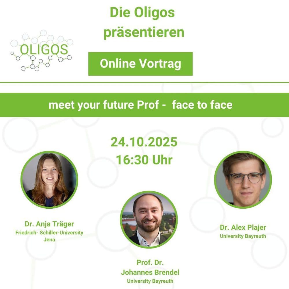 Meet your future Prof - face to face Looking for a thesis topic or curious about current research at your university? Our upcoming online event offers a unique opportunity to connect directly with professors and their research groups. 🎓💡 Whether you're planning your bachelor's or master's thesis, this format helps you:    *   Discover exciting research areas across disciplines   *   Meet potential supervisors and learn about their teams   *   Explore open topics for final projects and theses   *   Ask questions and get inspired for your academic journey 📅 Join us and take the first step toward your next big idea. Networking, insights, and opportunities – all in one click.