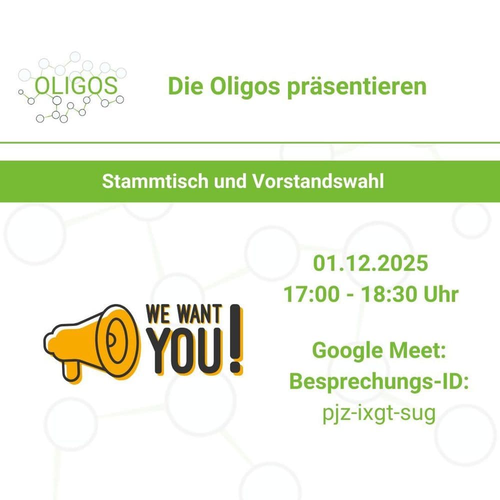 Oligos Stammtisch und Vorstandswahl
