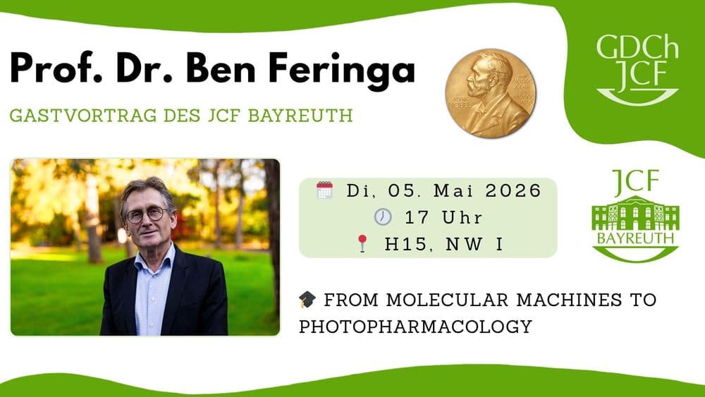 JCF-Vortrag von Prof. Ben Feringa