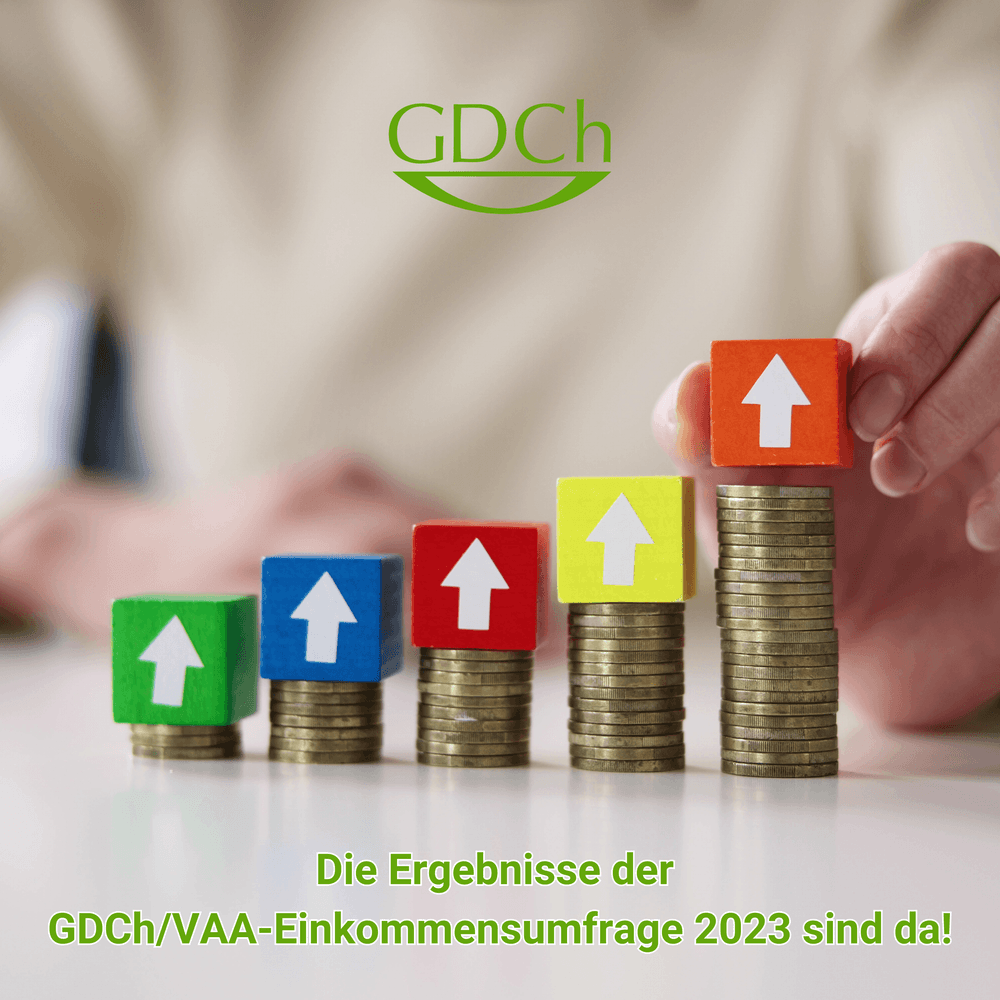 Die Ergebnisse der GDCh/VAA-Einkommensumfrage 2023 sind da