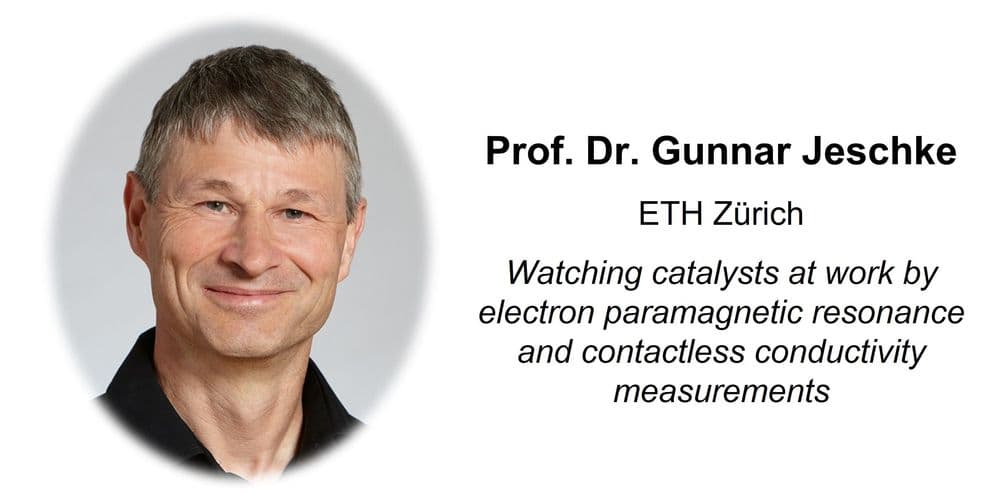 Watching catalysts at work by electron paramagnetic resonance and contactless conductivity measurements