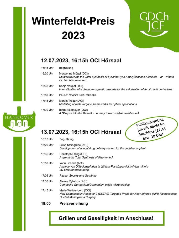 Winterfeldt-Preis 2023