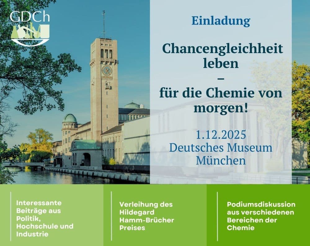25 Jahre Engagement für Chancengleichheit in der GDCh