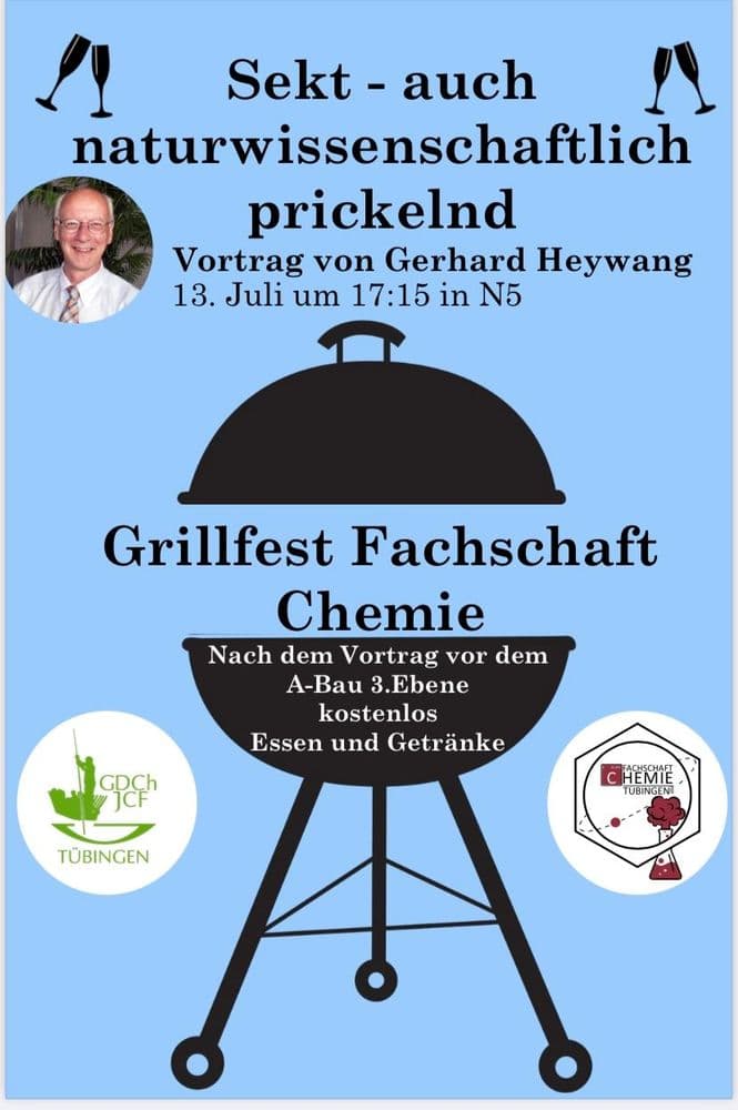 Sekt - auch naturwissenschaftlich prickelnd