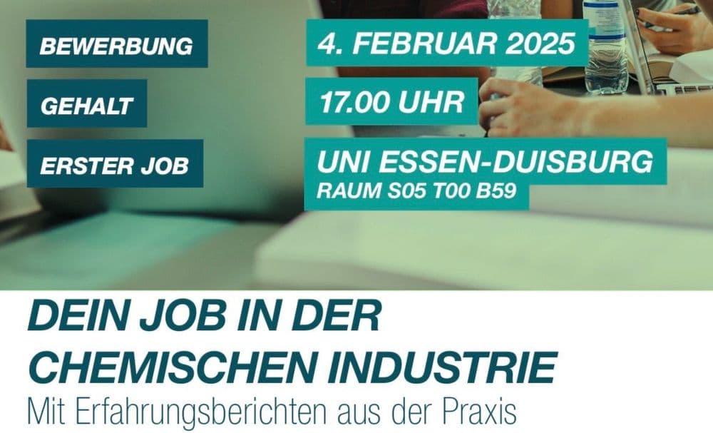 Dein Job in der chemischen Industrie