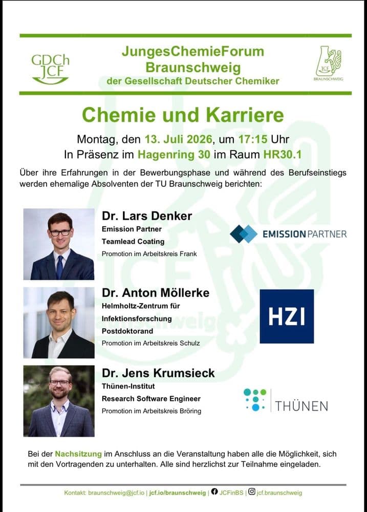 Chemie und Karriere