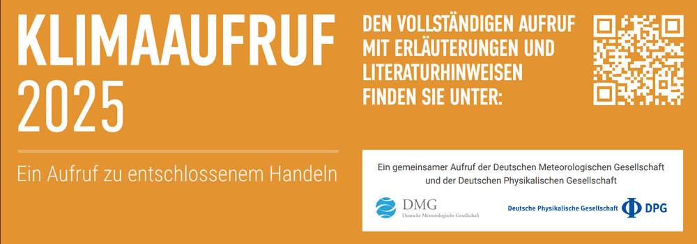 GDCh schließt sich Klimaaufruf von DMG und DPG an.