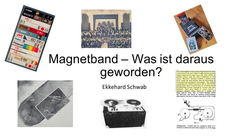 Magnetband – Was ist daraus geworden?
