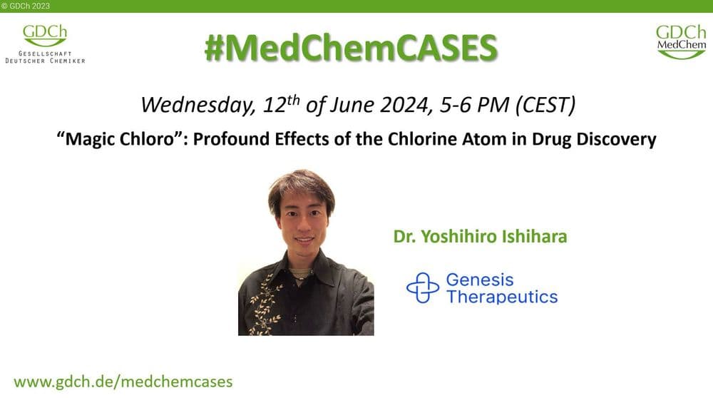 “Magic Chloro”: Profound Effects of the Chlorine Atom in Drug Discovery