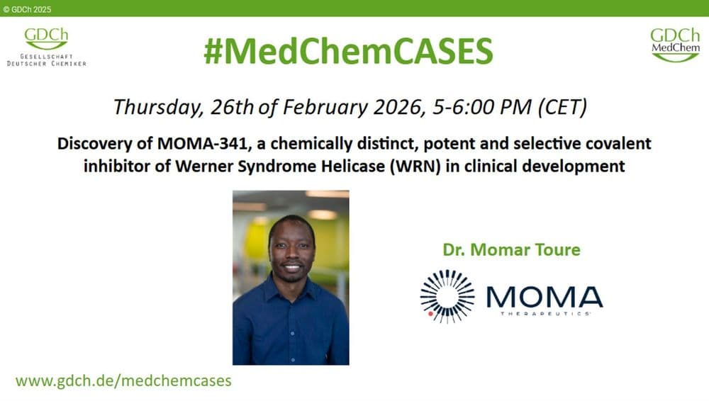 Discovery of MOMA-341, a chemically distinct, potent and selective covalent inhibitor of Werner Syndrome Helicase (WRN) in clinical development