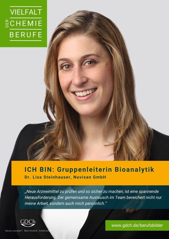 ICH BIN: Gruppenleiterin Bioanalytik