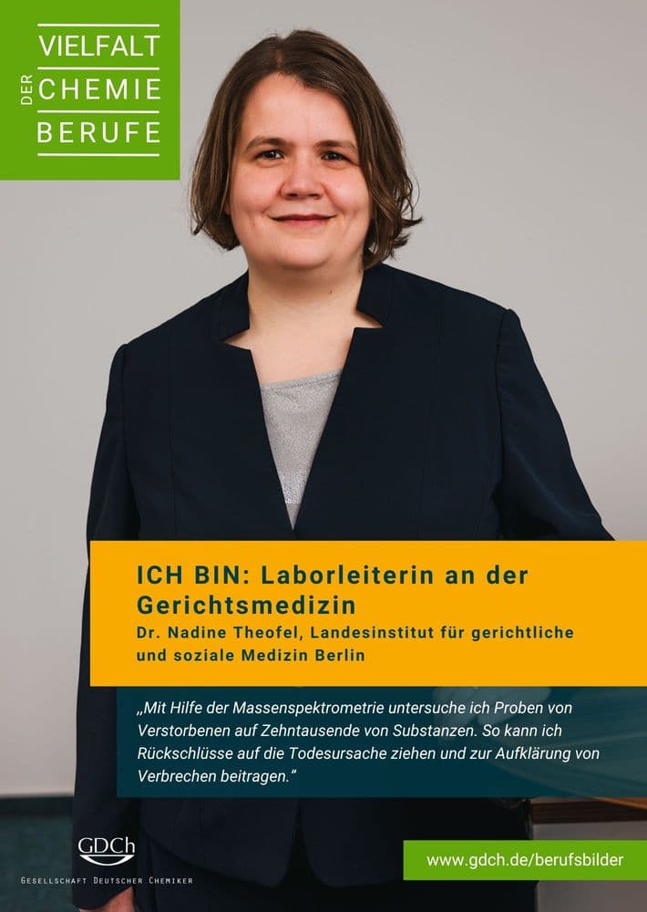 ICH BIN: Laborleiterin an der Gerichtsmedizin