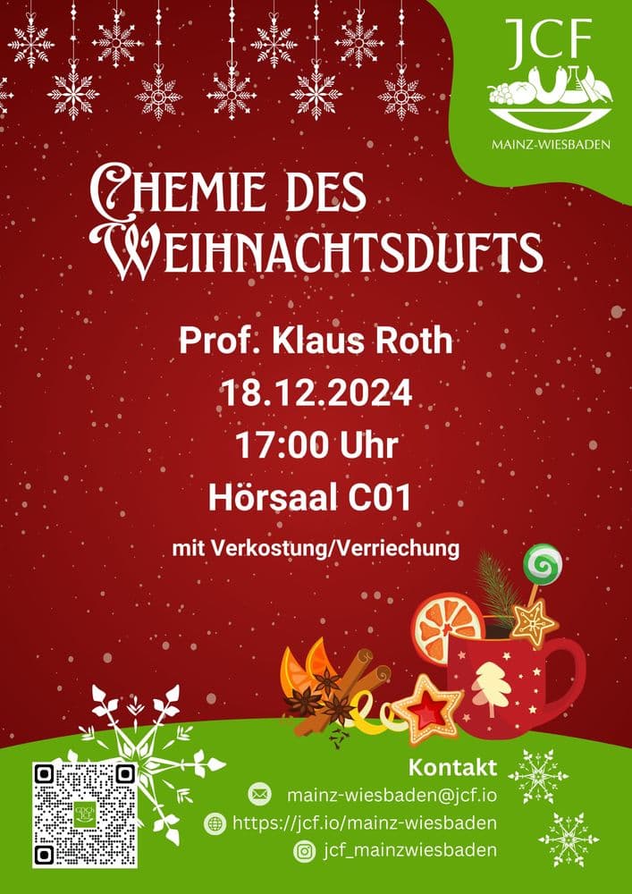 Das chemische Geheimnis des Weihnachtsdufts