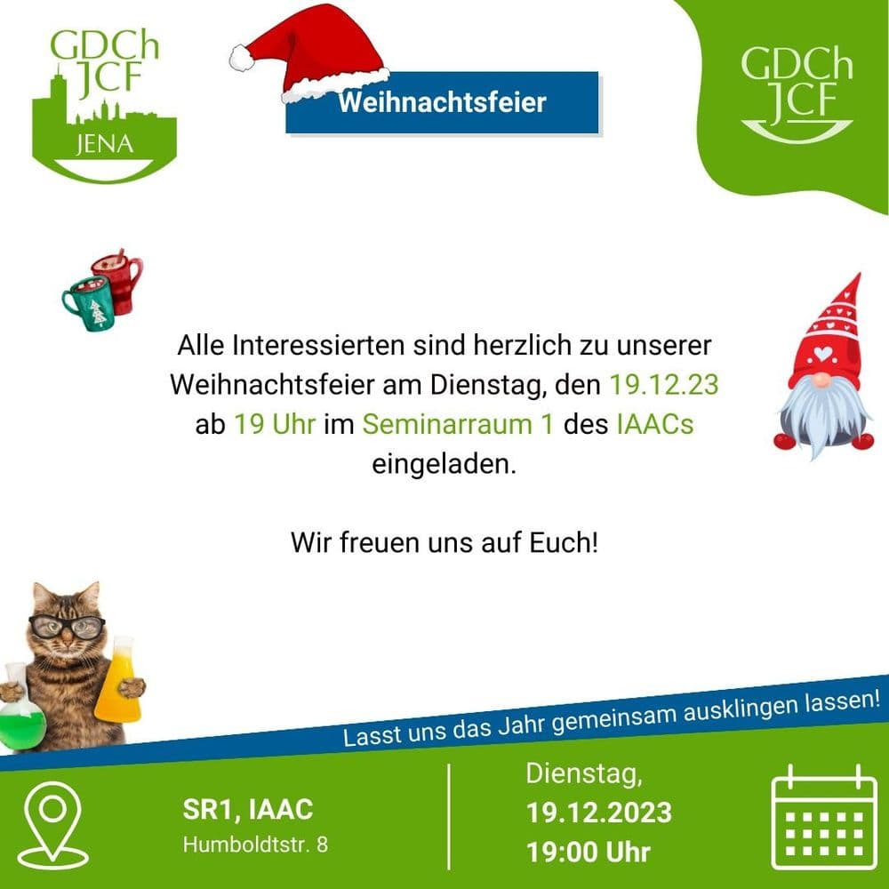 JCF Jena Weihnachtsstammtisch