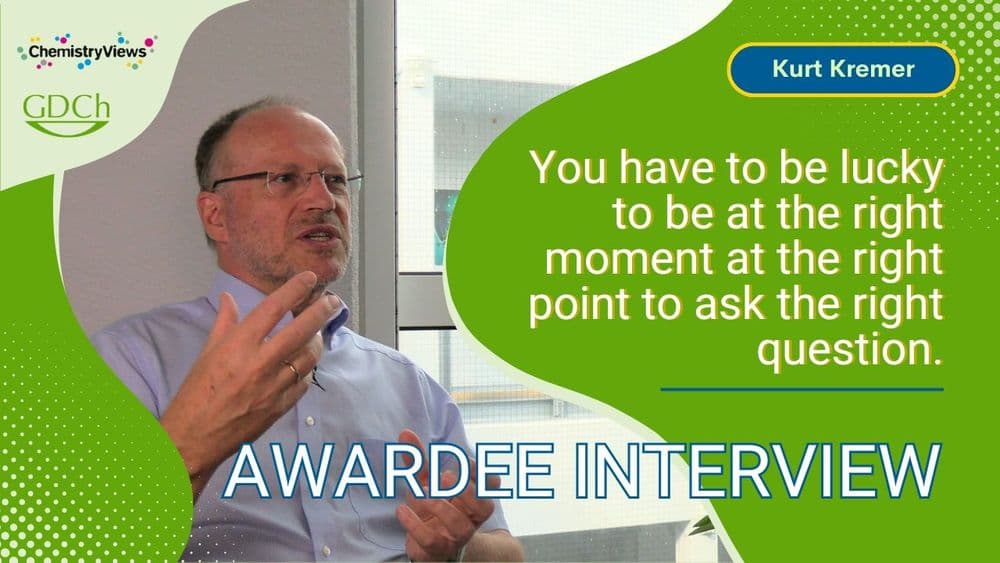 Angetrieben von Neugierde: Polymere, Physik und interdisziplinäre Wissenschaft - Kurt Kremer im Preisinterview!