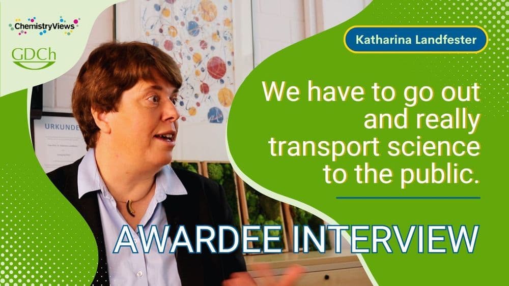Nano-Welten gestalten – Katharina Landfester im Preisinterview!
