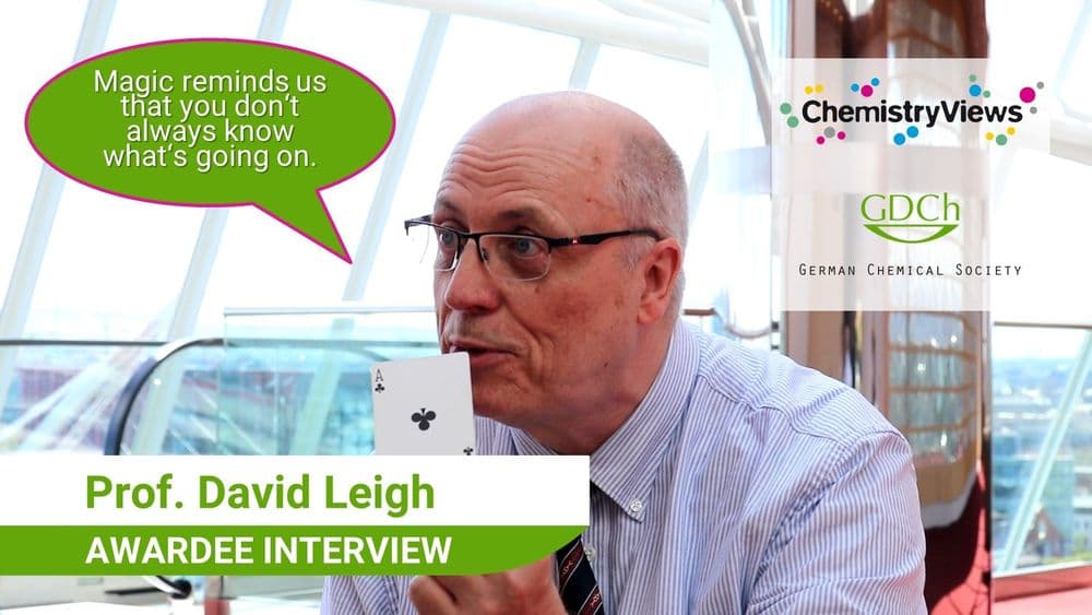 “Magic reminds us that you don‘t always know what‘s going on.”—Preisträgerinterview mit David Leigh
