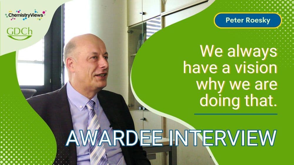 “We always have a vision why we are doing that.” - Preisträgerinterview mit Peter Roesky