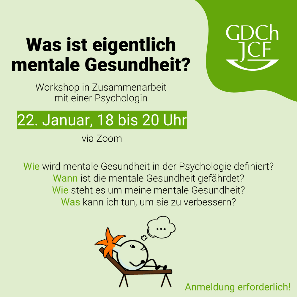 Workshop mentale Gesundheit