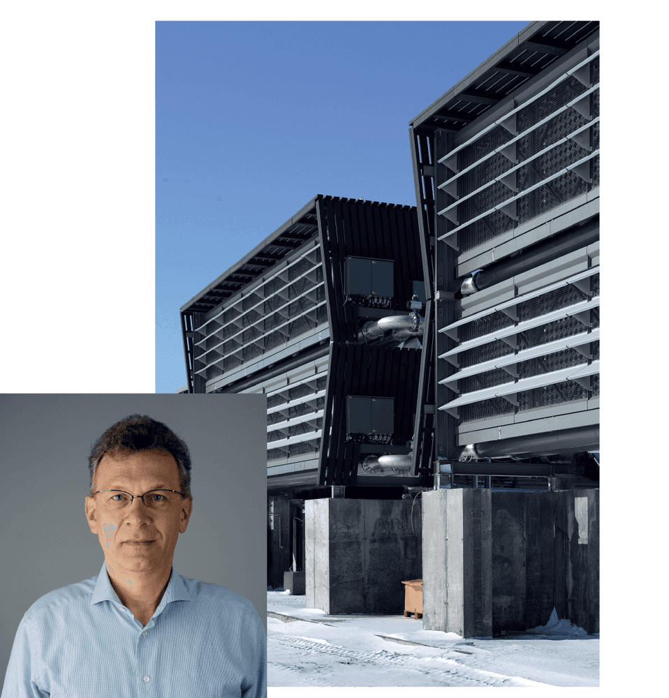 "Es ist zu viel CO2 in der Luft und einer muss es rausholen"