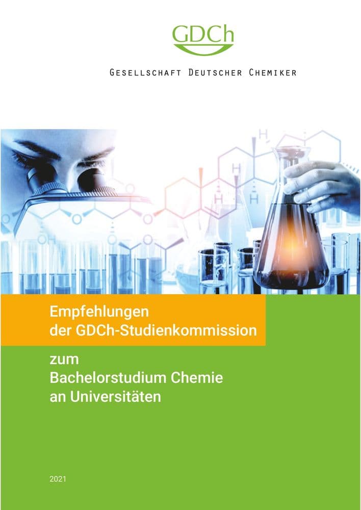 Neue Empfehlungen für das Bachelorstudium Chemie an Universitäten