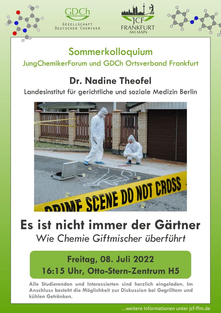 Sommerkolloquium des JCF und OV Frankfurt