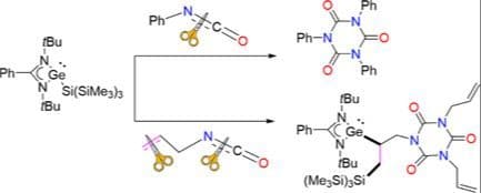 CC Insertion over NCO of Allyl Isocyanate into the GeSi Bond of a Germylene