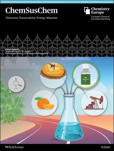 Cover Feature: From Turpentine to (−)‐Menthol: A New Approach (ChemSusChem 17/2025)