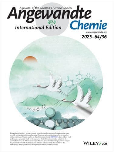 Frontispiece: Alkali Metal Cations Impact the Selectivity of Radical‐Mediated Electrochemical C─H Chlorination