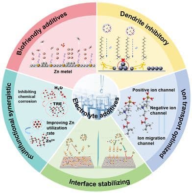 Functional Electrolyte Additives for Aqueous Zinc‐Ion Batteries: Progress and Perspectives