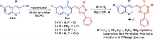Identification of 2H‐chromene Based Novel Benzamides as Potential Free‐Radical Scavenging Agents and α‐Glucosidase Inhibitors
