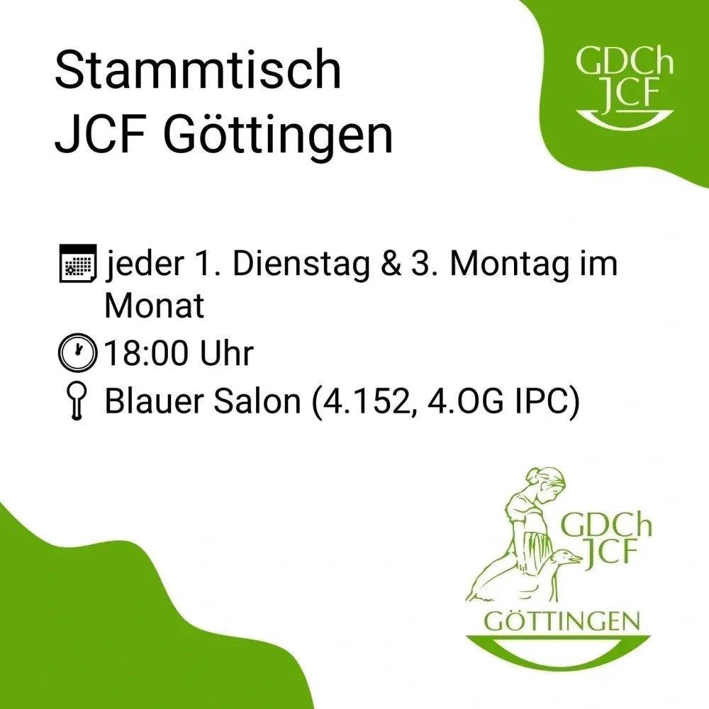 Einstiegsabend/Stammtisch JCF Göttingen