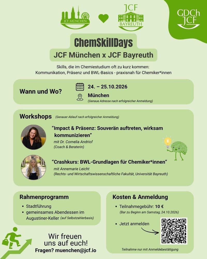 ChemSkillDays - JCF München x JCF Bayreuth