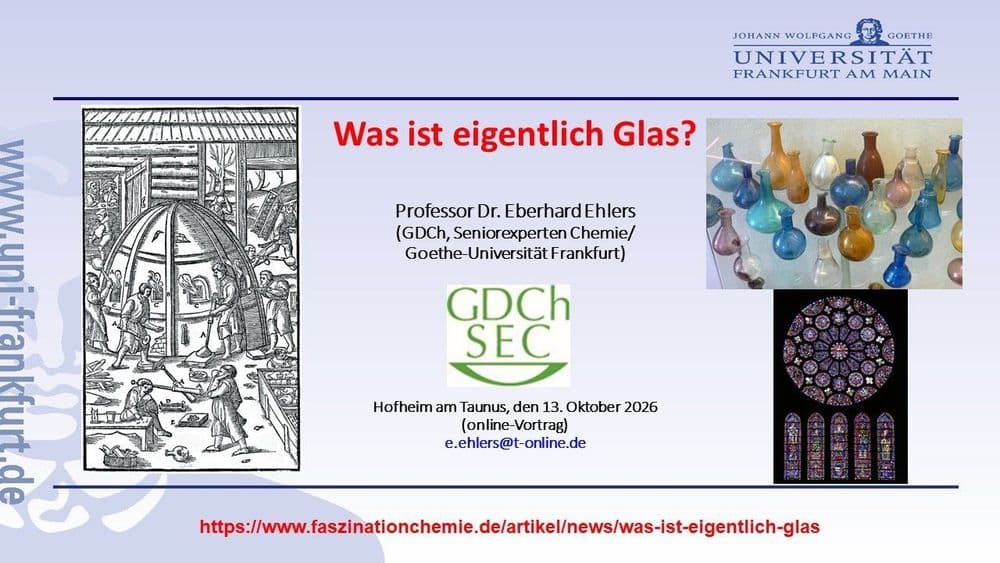 Was ist eigentlich Glas?