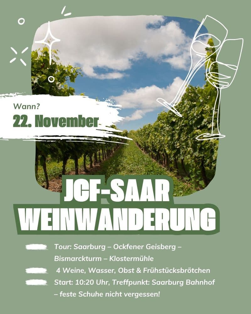 JCF-Saar Weinwanderung mit Klemens Minn