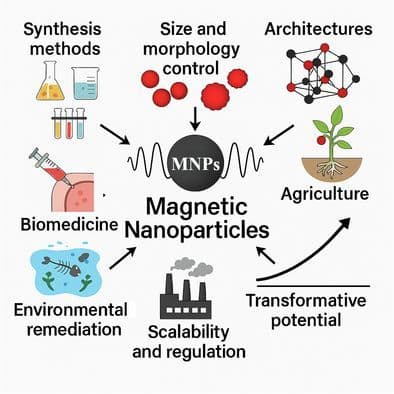 Magnetic Nanoparticles: Synthesis and Applications in Life Sciences