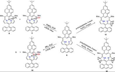 m‐Pyrenisubporphyrins and Their BIII Complexes and Reduced Congeners