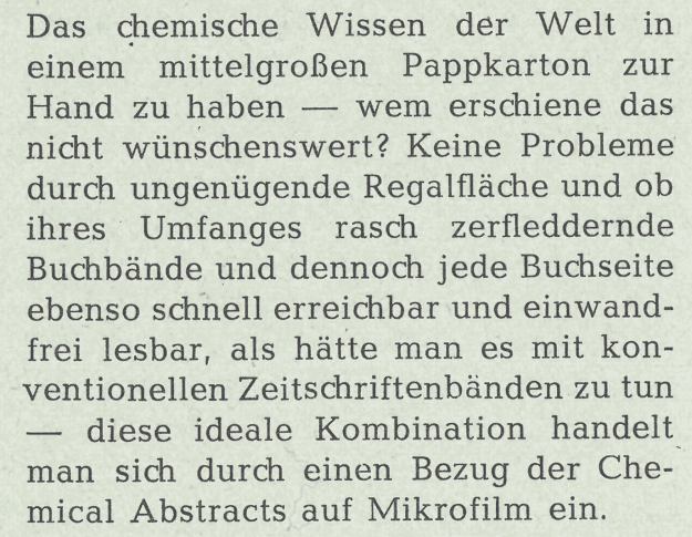 Vor 50 Jahren