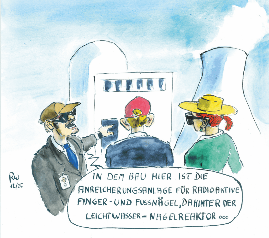 Strahlende Zehennägel