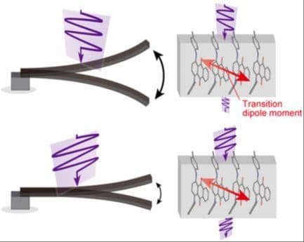 Polarization Dependence of Photothermally Resonated Natural Vibration in an Aminoanthraquinone Crystal