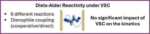 The Diels–Alder Reaction as a Mechanistic Probe for Vibrational Strong Coupling