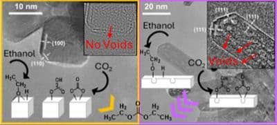 Understanding the Role of Morphology in the Direct Synthesis of Diethyl Carbonate Over Ceria‐Based Catalysts: An In Situ Infrared and High‐Resolution TEM Study